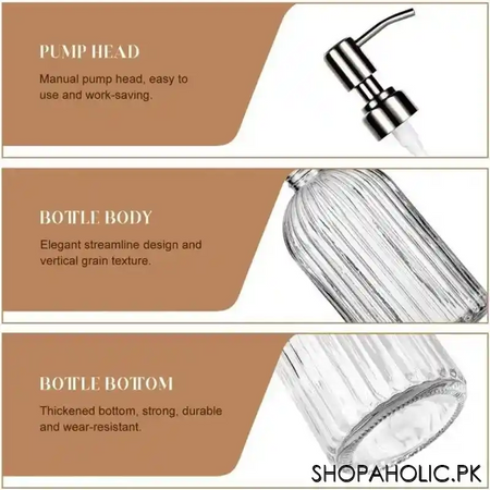 hand sanitizer glass bottle 500ml image3