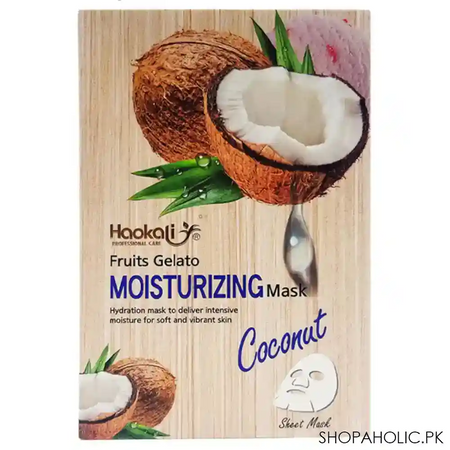 haokali coconut fruits gelato moisturizing sheet mask main image