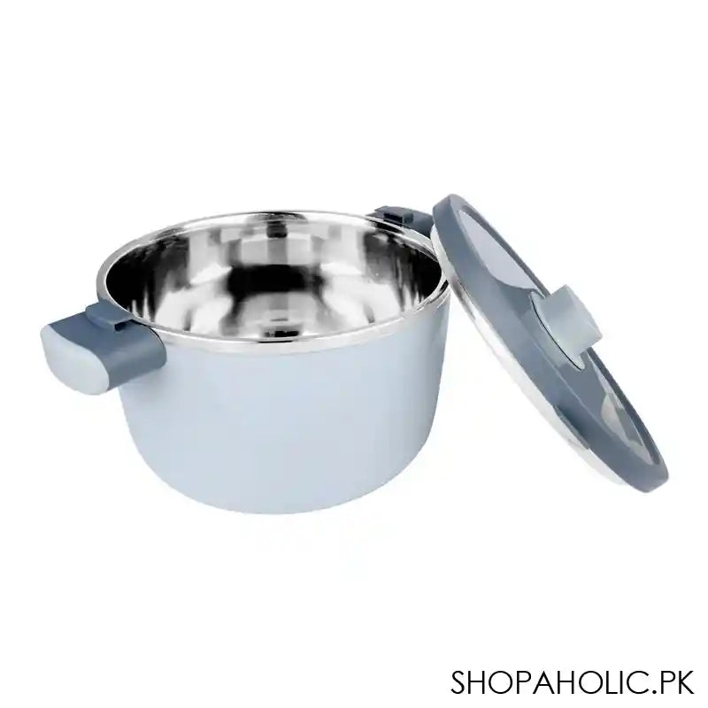 Happy Ware Forte Warmer Pot With Twist-Lock Lid, 3.5 Liter Capacity, 11.6in x 8.7in x 6.5in, Grey, SU-648 - Image 6