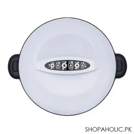 happy ware hot pot with lock, 31x24x17cm, 3600ml, silver, su 621 image3