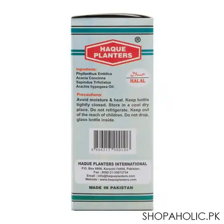 haque planters amla reetha sekakai hair oil, 125ml image4