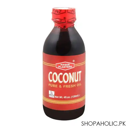 haque planters coconut oil, 130ml main image
