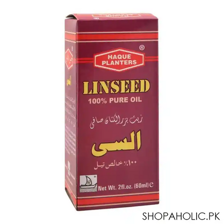 haque planters linseed oil, 60ml image2