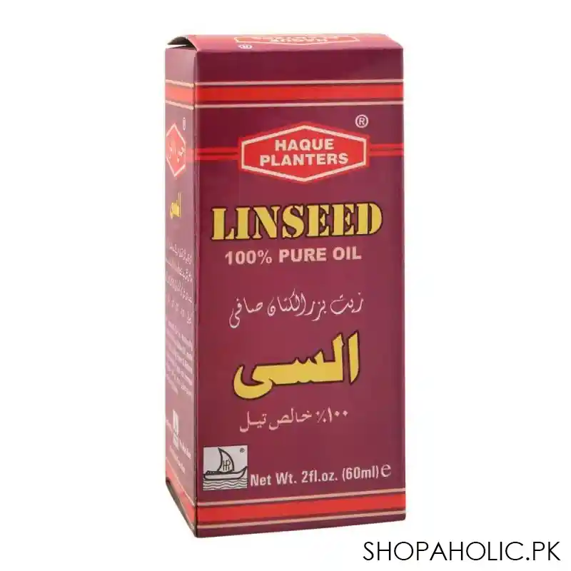 haque planters linseed oil, 60ml image2