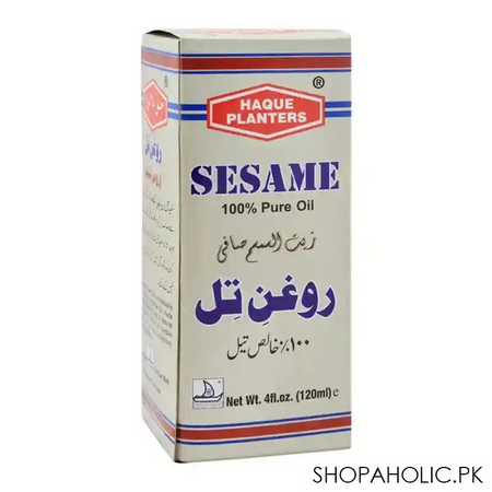 haque planters sesame seed oil, 125ml image2