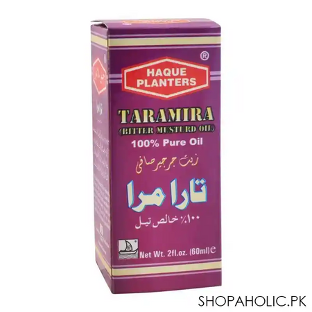 haque planters taramera, bitter musturd oil, 60ml image2
