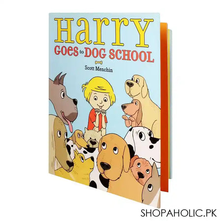 Harry Goes To Dog School Book - Main Image
