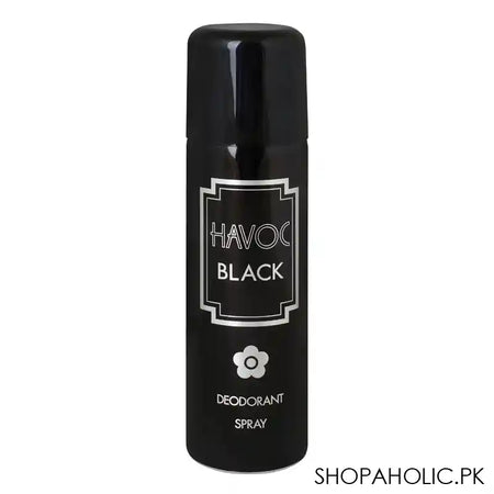 Havoc Black Deodorant Spray, For Men, 200ml - Main Image