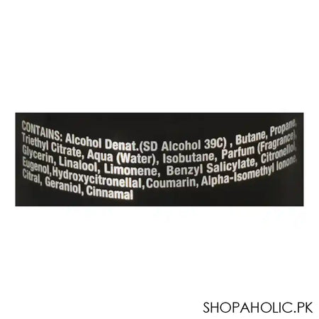 Havoc Black Deodorant Spray, For Men, 200ml - Image 3