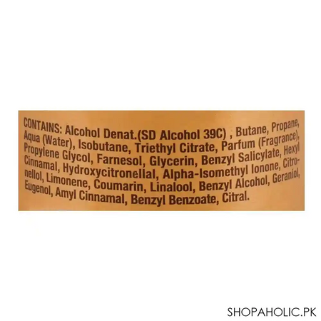 havoc gold deodorant spray, for men, 200ml image3