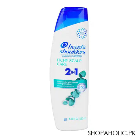Head & Shoulder Itchy Scalp Care Anti-Dandruff 2-In-1 Shampoo & Conditioner, Pyrithione Zinc, 250ml - Main Image