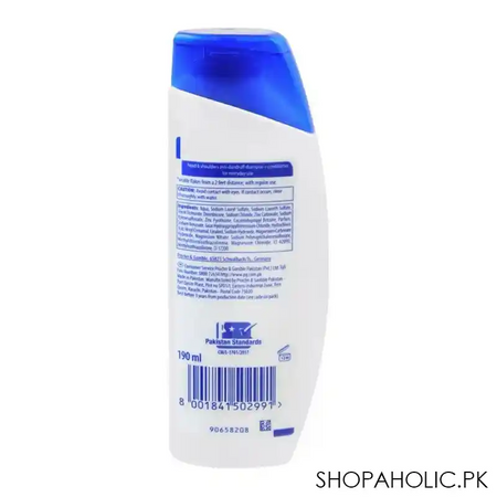 head & shoulders 2 in 1 classic clean anti dandruff shampoo + conditioner, 190ml image2