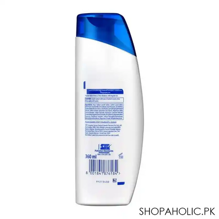 head & shoulders 2 in 1 smooth & silky anti dandruff shampoo + conditioner, 360ml image2