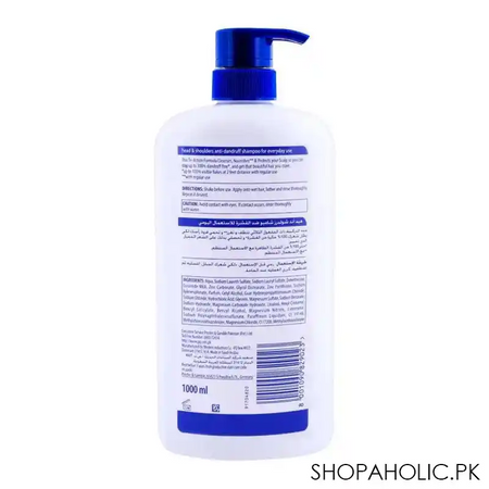 head & shoulders anti hairfall anti dandruff shampoo 1000ml image2