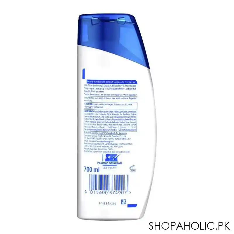 head & shoulders anti hairfall anti dandruff shampoo 650ml image2