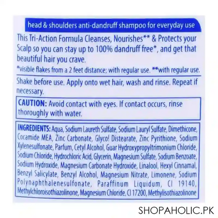 head & shoulders anti hairfall anti dandruff shampoo 650ml image3