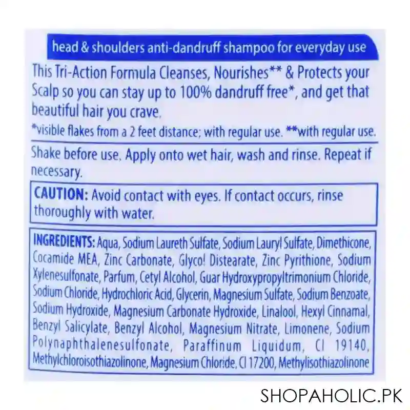head & shoulders anti hairfall anti dandruff shampoo 650ml image3