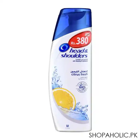 head & shoulders citrus fresh anti dandruff shampoo 400ml main image