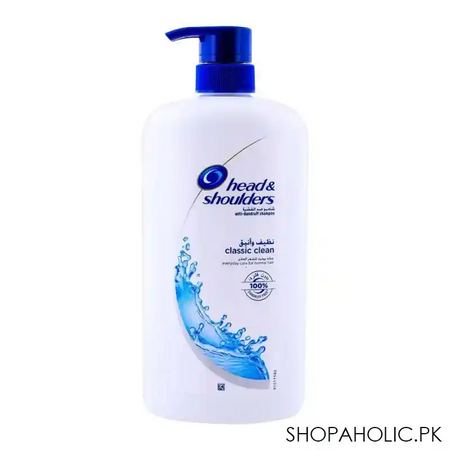 head & shoulders classic clean anti dandruff shampoo 1000ml main image