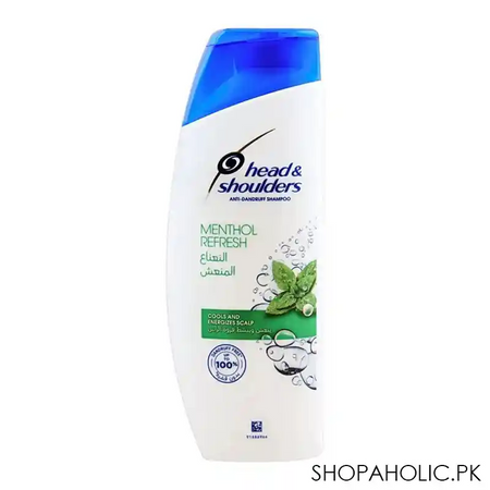 head & shoulders menthol refresh anti dandruff shampoo 185ml main image