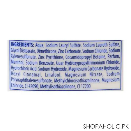 head & shoulders menthol refresh anti dandruff shampoo, 360ml image3