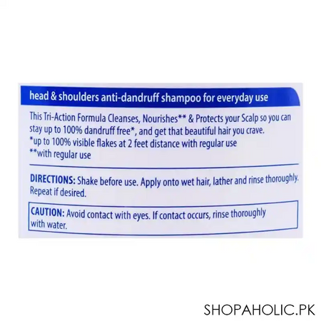 head & shoulders silky black anti dandruff shampoo 1000ml image3
