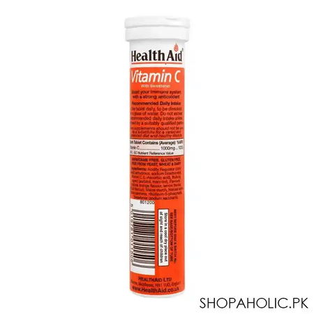 health aid orange vitamin c 1000mg, 20 tablets image2