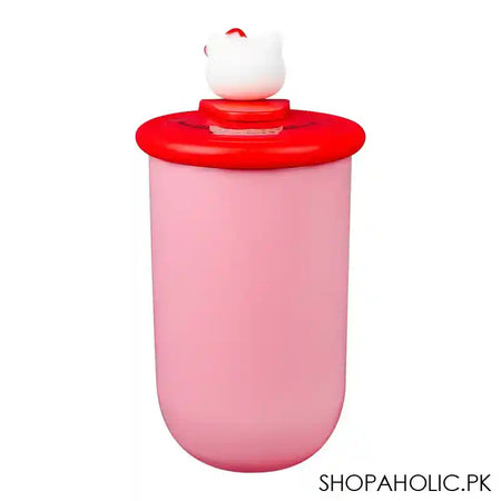 Hello Kitty Stainless Steel Thermos Cup Cute Water Bottle, Dark Pink, 380ml Capacity, B1234 - Image 2