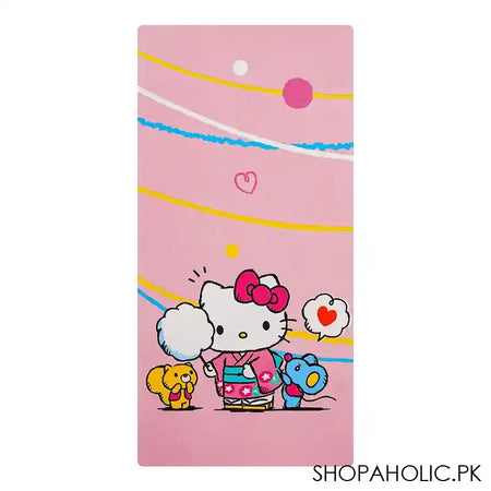 Hello Kitty Stainless Steel Thermos Cup Cute Water Bottle, Dark Pink, 380ml Capacity, B1234 - Image 4