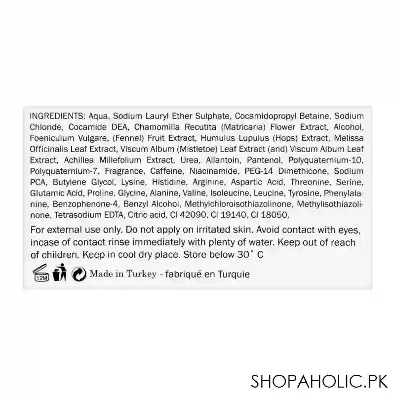 hemani anti hairloss 3 in 1 action shampoo, for all hair types, 300ml image5
