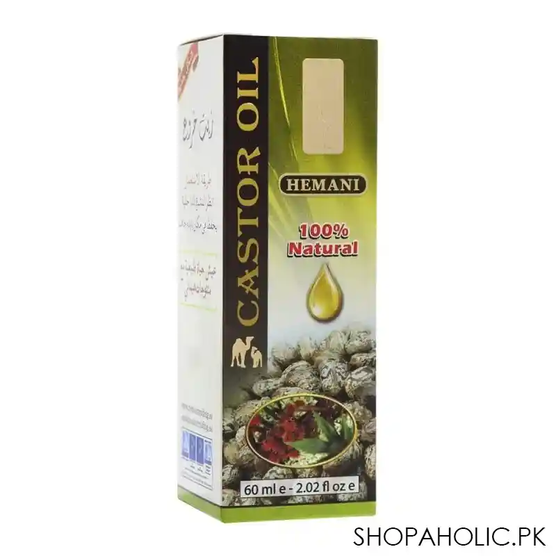 hemani castor oil 60ml image2