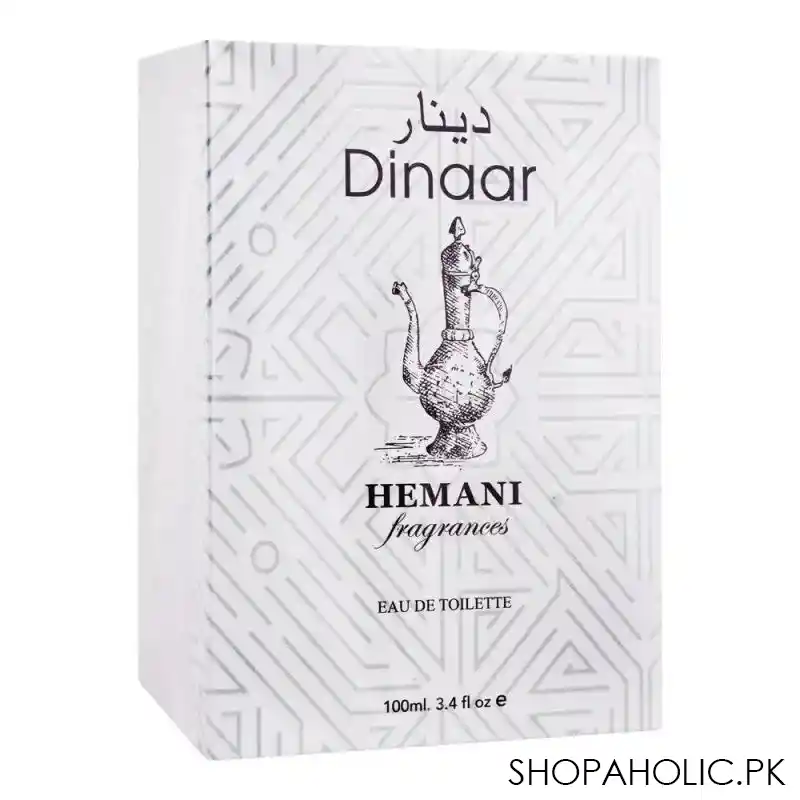 hemani dinaar, edt, fragrance for men and women, 100ml image2