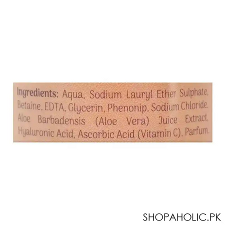 hemani expert insta bright vitamin c & hyaluronic acid foaming face wash, 150ml image3