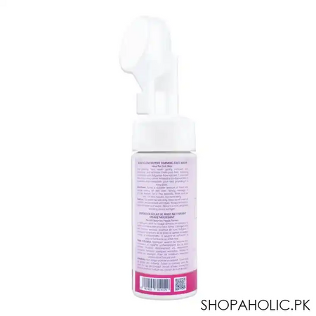 hemani expert rose glow bulgarian rose extract foaming face wash, 150ml image2