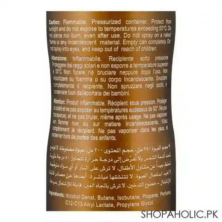 hemani vibes emotion body spray, 200ml image3