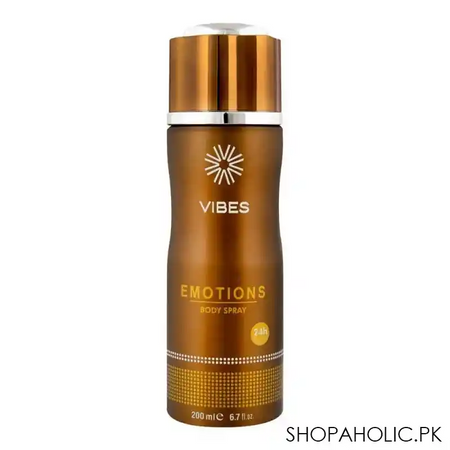 hemani vibes emotion body spray, 200ml main image