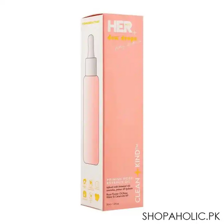 her beauty dew drops priming rose essence oil, 30ml image2