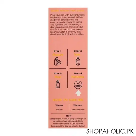 her beauty dew drops priming rose essence oil, 30ml image4
