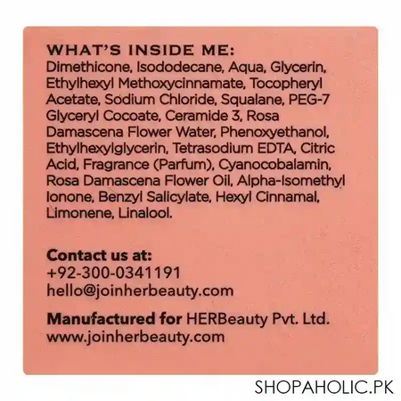 her beauty dew drops priming rose essence oil, 30ml image5