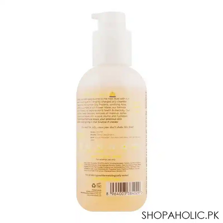 her beauty soy smoothie 4 in 1 brightly charged jelly cleanser, 200ml image2