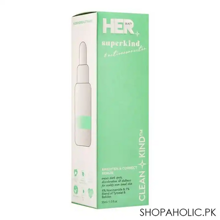 her beauty superkind brighten & correct serum, 30ml image2