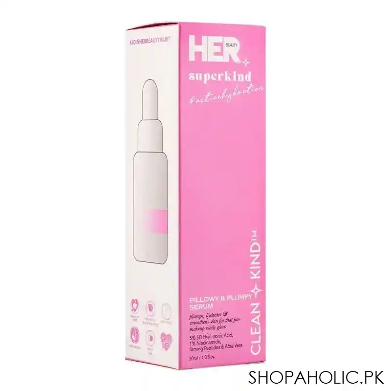 her beauty superkind pillowy & plumpy serum, 30ml image2