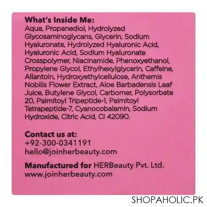 her beauty superkind pillowy & plumpy serum, 30ml image5