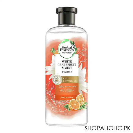 Herbal Essences Bio Renew White Grapefruit & Mint Volume Shampoo, 400ml - Main Image