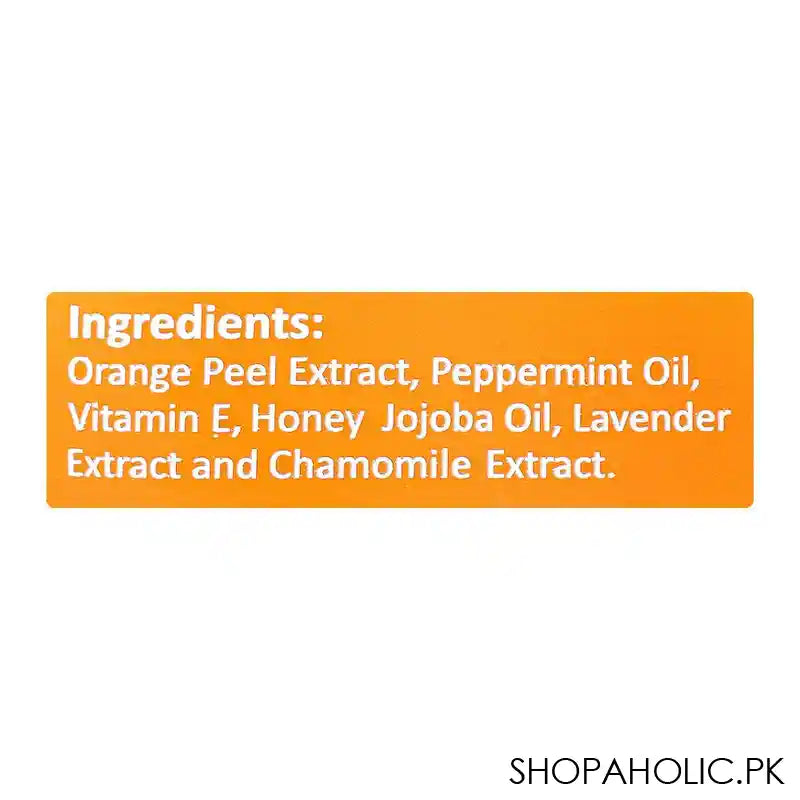 Herbion Orange Exfoliating Face Wash With Peppermint Oil and Vitamin E, For All Skin Types, 100ml - Main Image