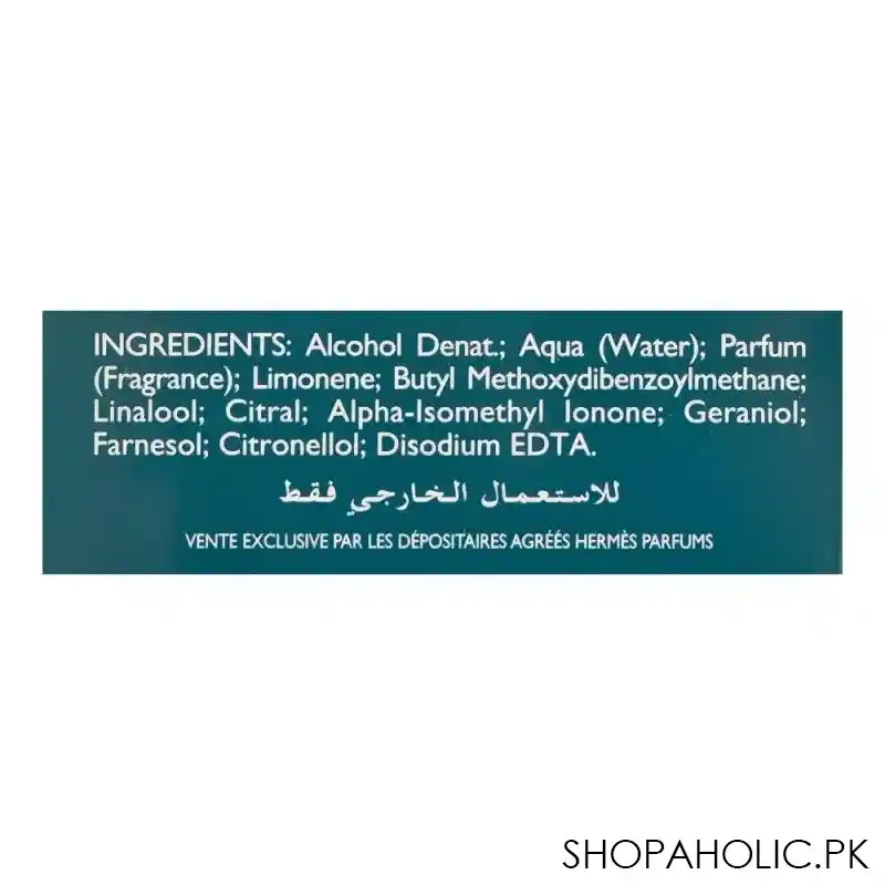 hermes eau d' orange verte eau de cologne, for men & women, 100ml image3