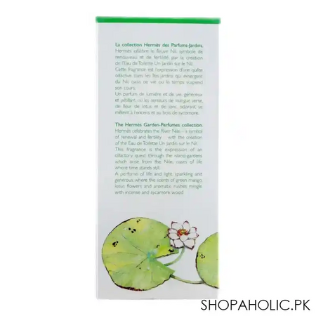 hermes un jardin sur le nil eau de toilette, fragrance for women, 100ml image3