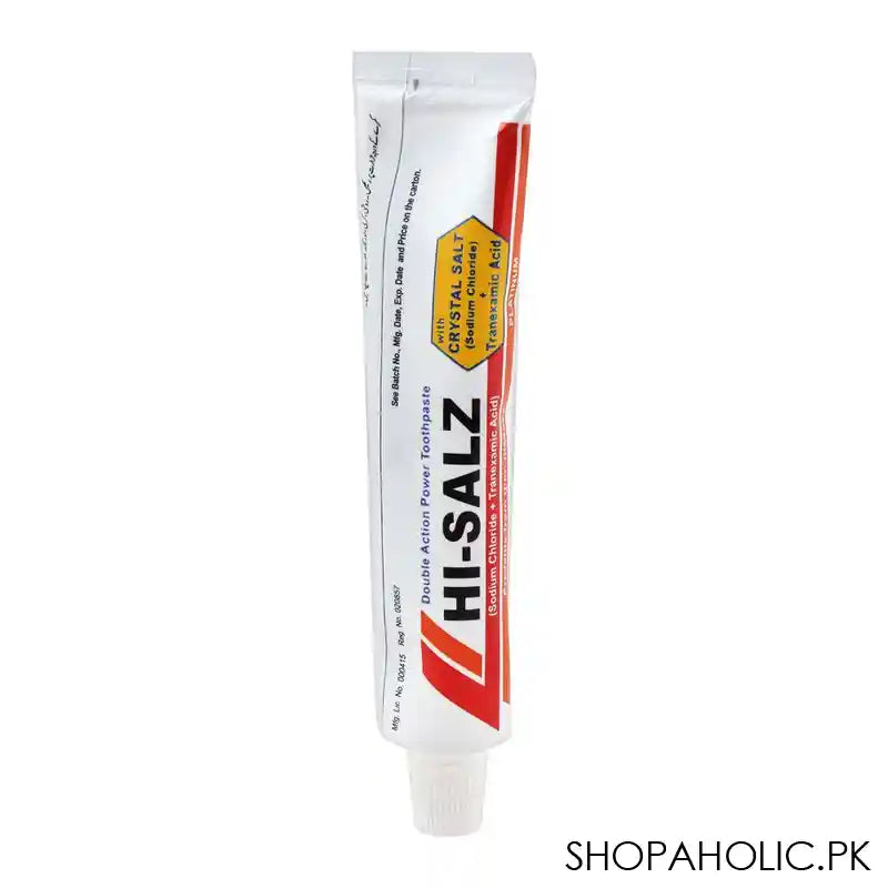 Buy Hi-Salz Sodium Chloride + Tranexamic Acid Toothpaste – Shopaholic.pk