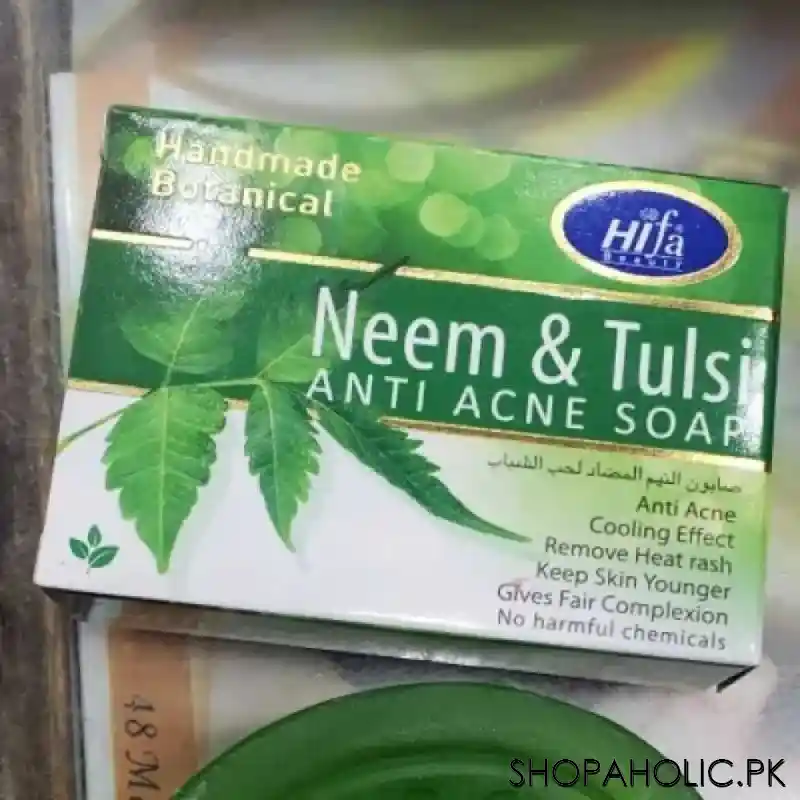 hifa neem and tulsi anti acne soap image3