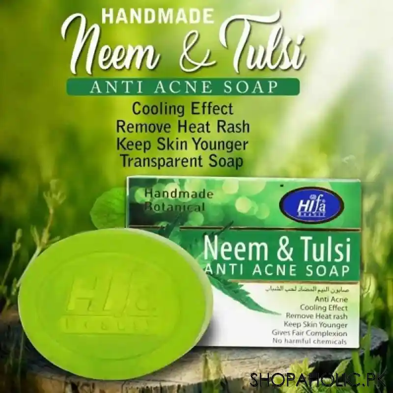 hifa neem and tulsi anti acne soap main image